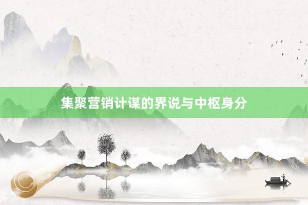 集聚营销计谋的界说与中枢身分